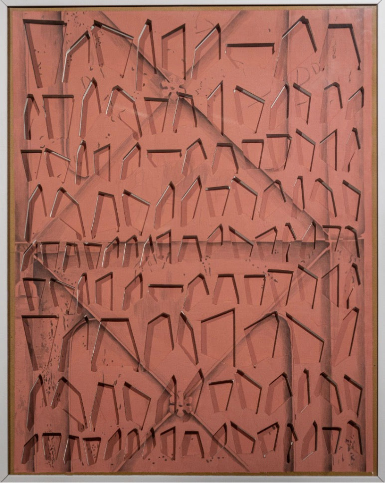 Tashawush - II by Saman Shabbir, gouache on Wasli painting