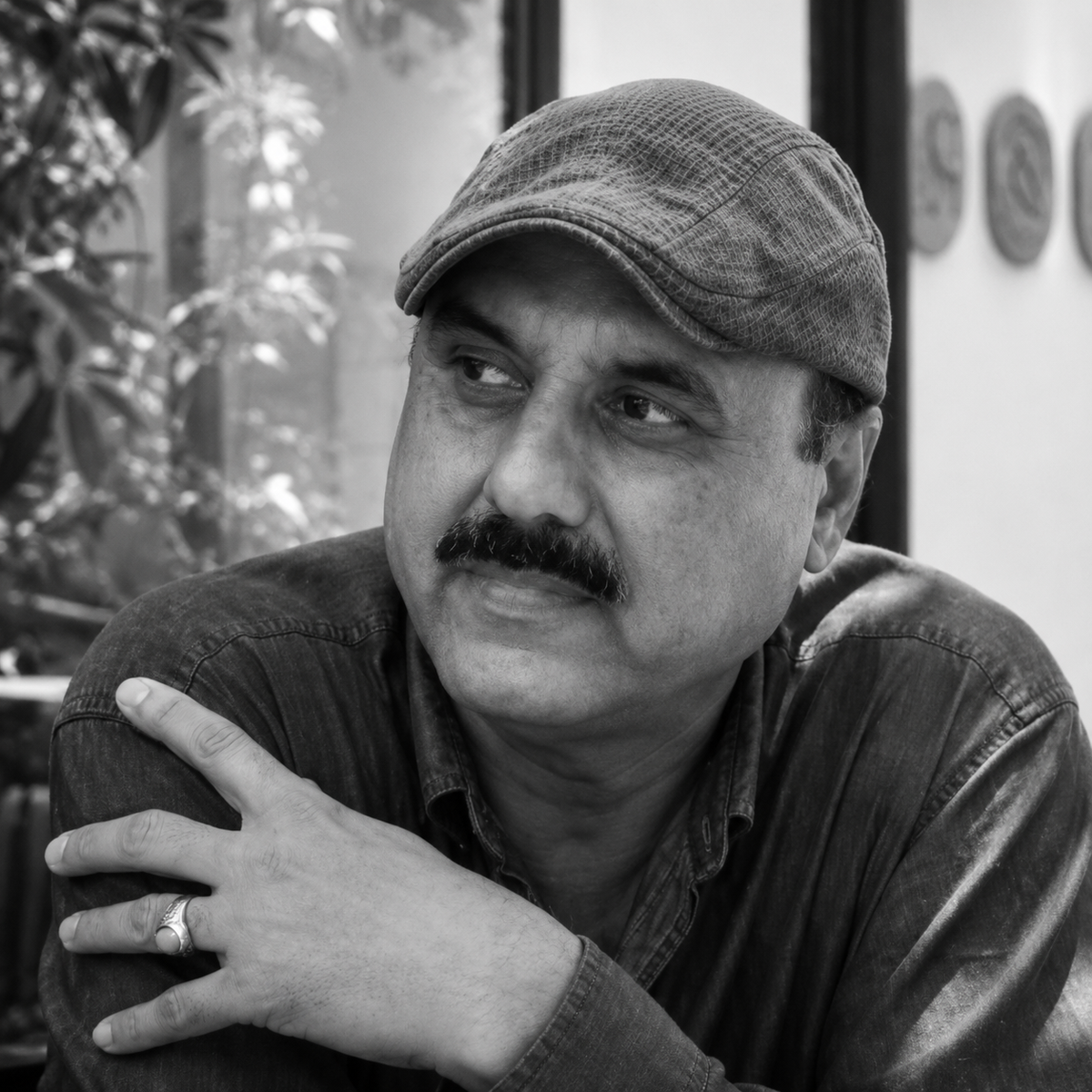 Pakistani artist Akram Dost Baloch