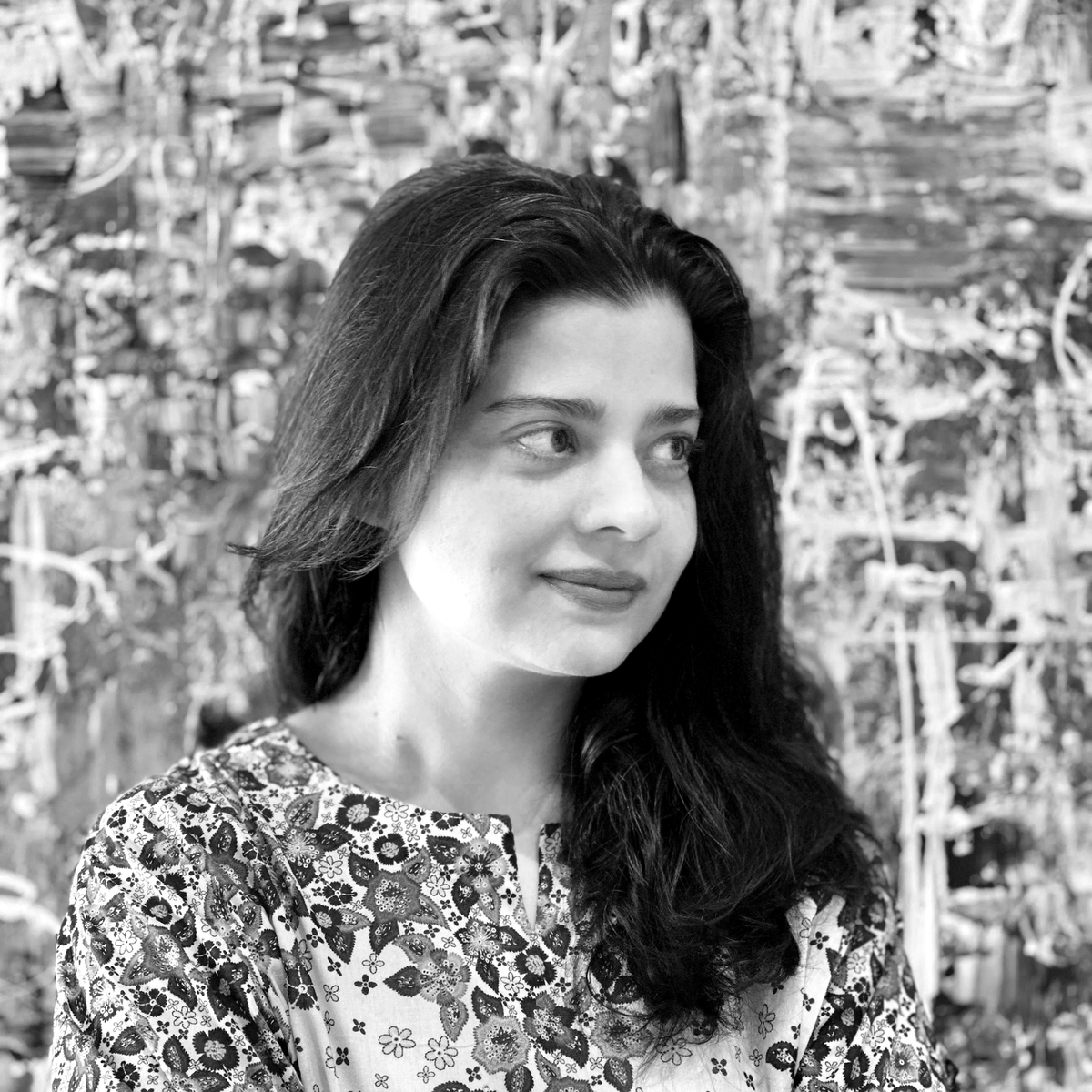 Pakistani abstract artist Kanwal Zafar