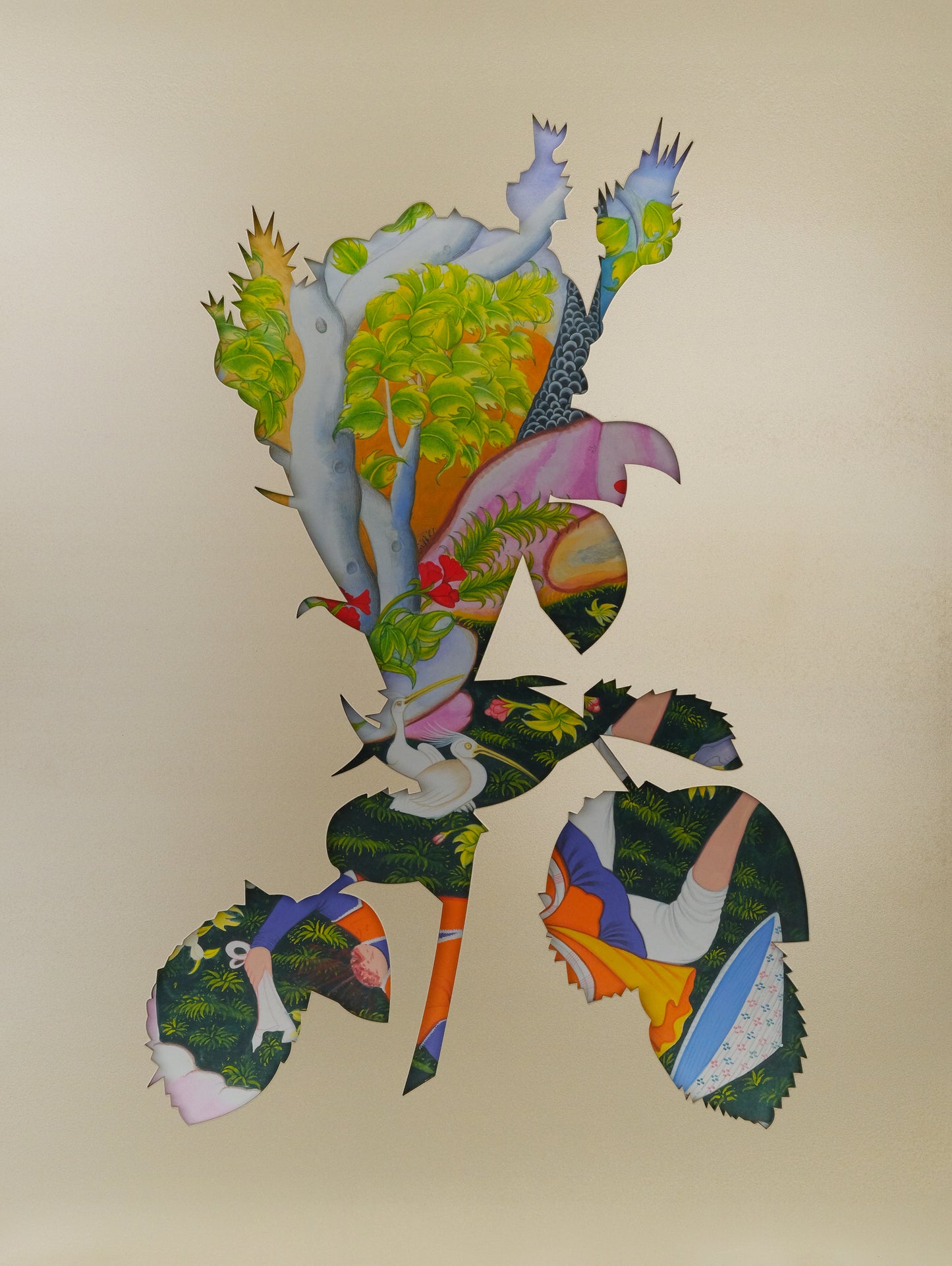 "War In Bloom" by Sheema Khan
