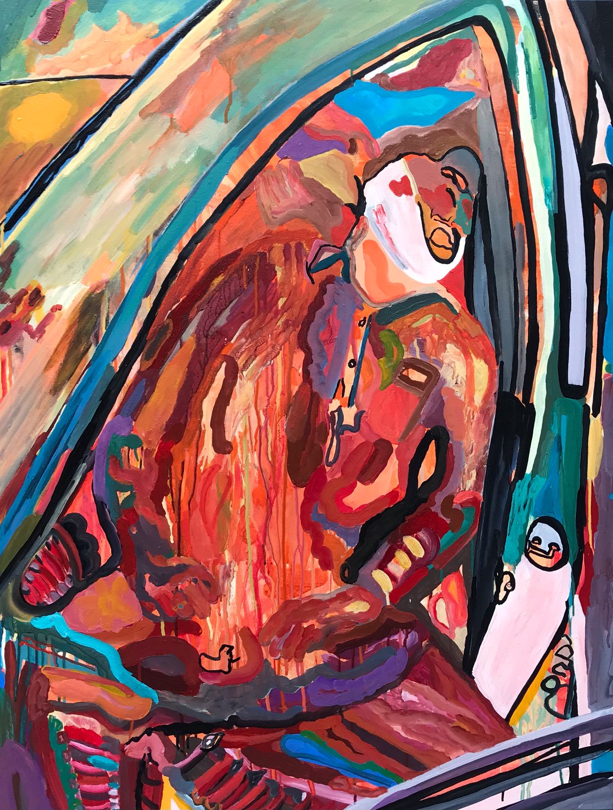 "Helping Hand - III" by Waseem Abbas