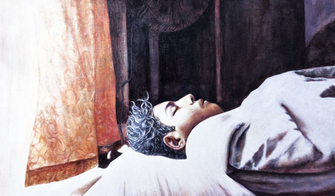 Overexposed Dream by Asad Ali Qulander, oil on canvas painting