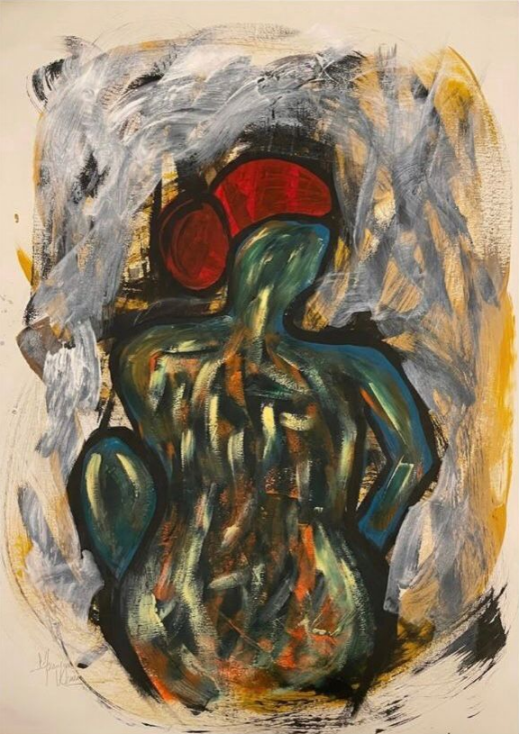 "Crimson Thoughts" by Maryam Khan