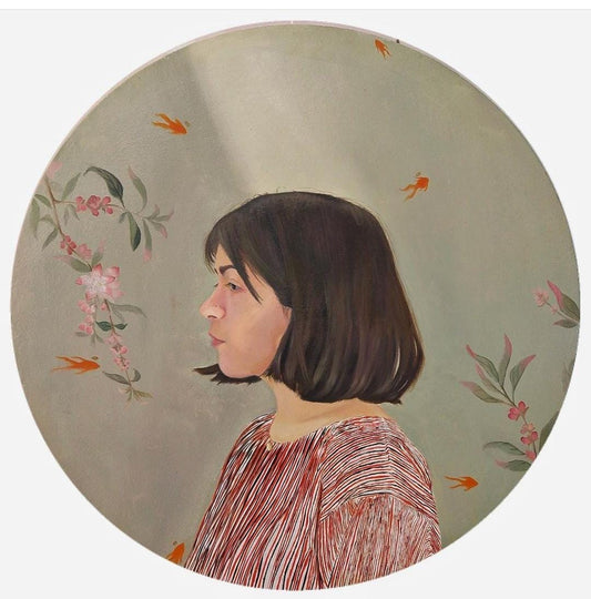 When the World Revolves Around You by Duraeshawar Tariq, oil on canvas painting